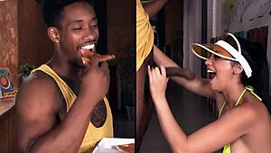 Gamer Girl Stella Flex Gets Pussy Licking And Fucking With Perv Roommate