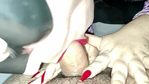 Try not to cum too fast in my tight pussy - creampie amateur