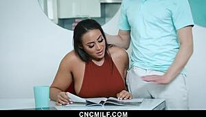 Stepmom lets stepson freeuse her body