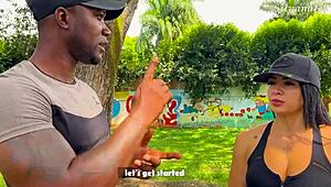 Trainer Fucks Busty Milf Student