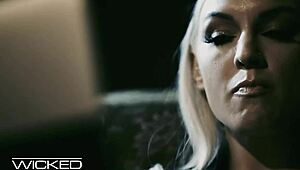 kenzie taylor, that beautiful blonde, riding a huge cock