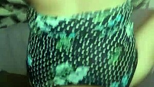 POV FUCKING her BENT OVER in floral DRESS