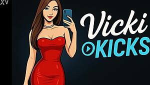 Say my name during ball kicking action