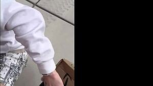 Richelle crashes into ethan to lure him inside for fucking