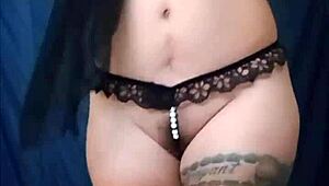 Sexy Mexican Prostitute Dances In Lingerie, Showing Off Her Ass And Tits.