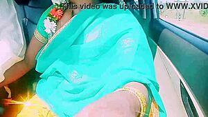 Car sex with desi housewife trying to fuck unknown person, full of dirty talks 💦