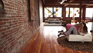 Charley chase licks mason moore's pussy.