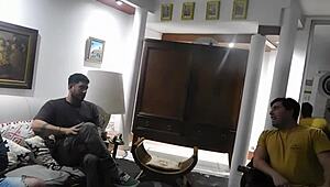 perla lopez stars in new orgies with group fucking, blowjobs, and anal double penetration at home