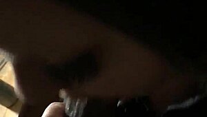 European deep throat and gagging session