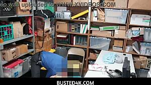 Busted4k - lp officer fucks ebony pussy making arie faye wet