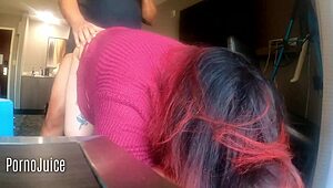 I watched the short version of the Central American BBW migrant getting blackbred by border patrol