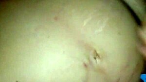 Cum load explodes on big pregnant belly!