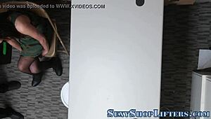 Teenage shoplifter caught, rides hard in shop