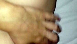 Cum load explodes on big pregnant belly!