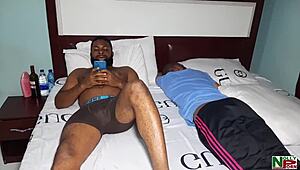 Krissyjoh Uses Girlfriend To Entertain Visiting Friend