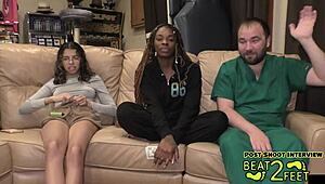 giggles feet get sandy at the beach on beat2feet - reup