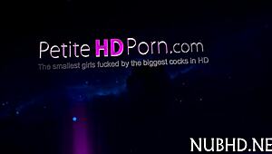 teen gets drilled hardcore in her cunt, he groans.