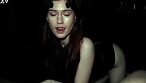 Vampire Sucks Out All Sperm!