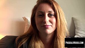 Busty Redhead Princess Paris in Intense Scene with Pascal White