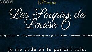 i'm louise, and i just had the most amazin orgasm ever, sigh... french audio too!