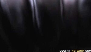 Busty blonde cindee gets enjoys interracial gangbang