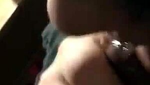 European deep throat and gagging session