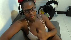 While getting ebony sloppy head, she said someone saw us! Jhodez1