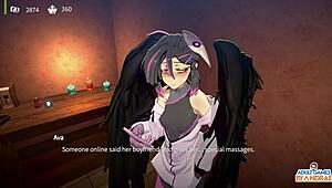 ava craves more doggystyle in episode 7 orc massage