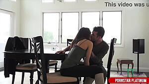 Blazing Brunette Tiffany Tyler Drains Big Dick James Deens