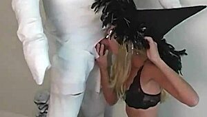 Halloween Blonde Milf In Amateur Legend Scene
