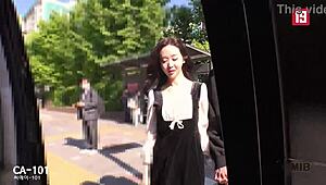 street pickup turns korean slut into free use