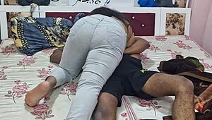 PAYAL TEACHES STUDENT HARDCORE FUCKING AT HOME