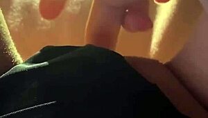 Sexy Babe Engages In Intense Solo Masturbation Session