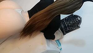 I am the evil clown fucking my horny stepdaughter in cosplay on halloween.