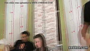 stud assists with hymen examination and poking of virgin teen 18+