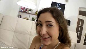 I cleaned her tight anus.