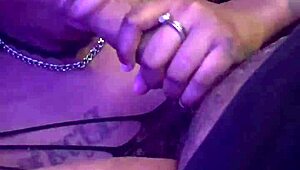 ebony facial cumshot on pretty young couple