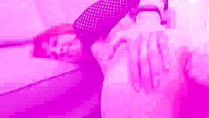 extreme skinny pixie disgraced with slapping fisting whipping