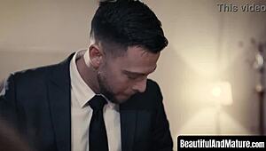 Beautifulandmature Com - Darla Cranes Naughty Tease Leads To A Rough And Raw Pounding