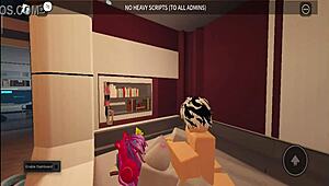 Picking up my friend on Roblox in Brazil