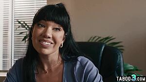 Busty Latina Milf Wife Fucks Husband's Big Black Cock