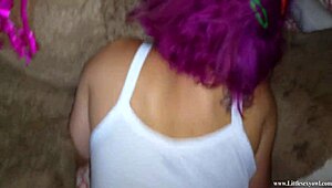 Creampie On Hot Petite 18+ Stepdaughter In Doggystyle!