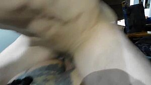 Latina Housewife's Passionate Orgasm During Sensual Ass Fucking And Squirting.