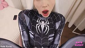 kate kuray stars in spider-girl part two trailer