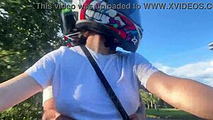 i picked up a didi client without bra and he noticed my big tits