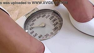 Kacey Jordan, cute petite 18-year-old skinny spinner, gets fucked by big cock and receives facial cum load