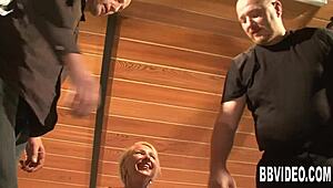 Does busty German MILF love getting double fucked?