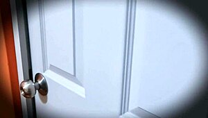 Spying on sexy Mexican university companion's ass under miniskirt during promotion trip