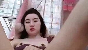 amateur guy masturbating horny at home