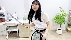 Sword playing amateur couple before hardcore fuck